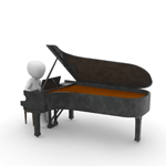 Klavier spielen