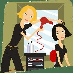 Friseurin